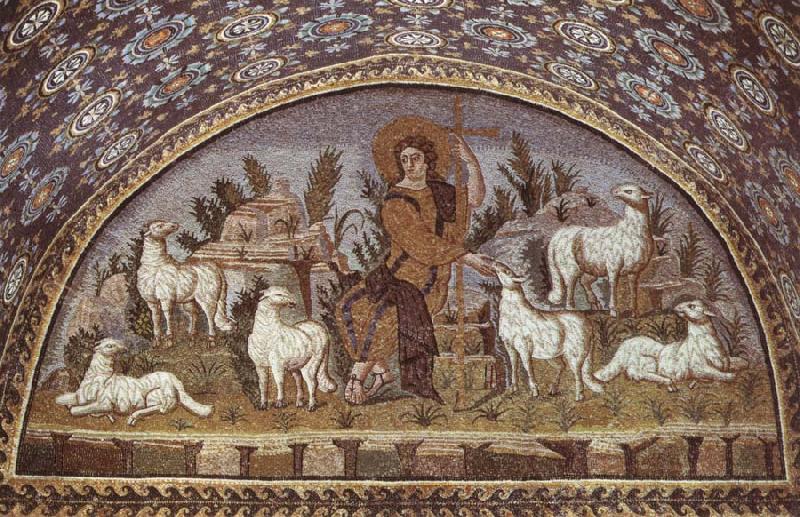 The Good Shepherd, unknow artist